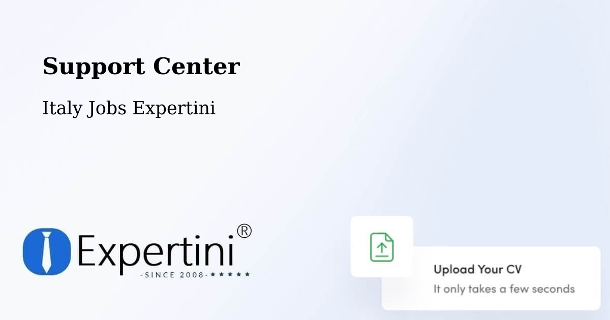 Support Services – Ome - Italy Jobs Expertini
